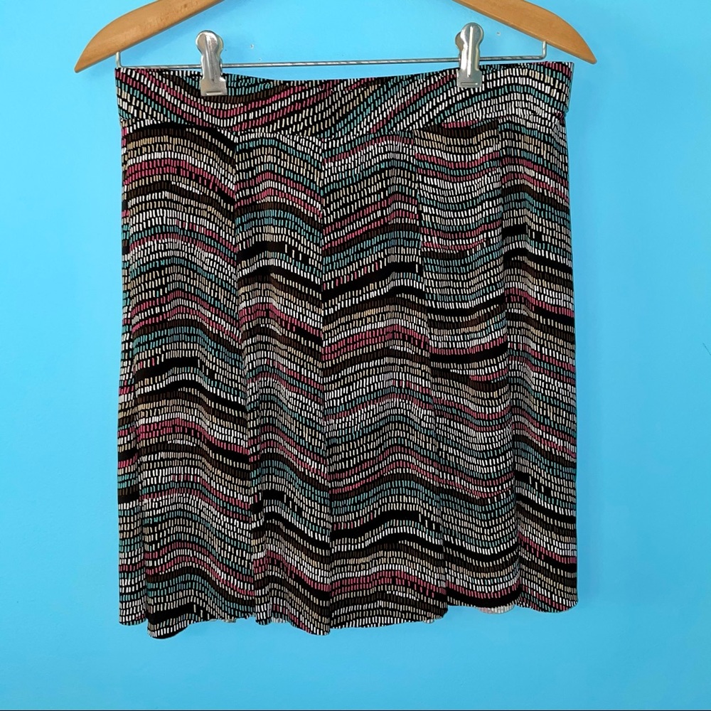 Y2K Skirt Stretchy Multi Color Black 90s